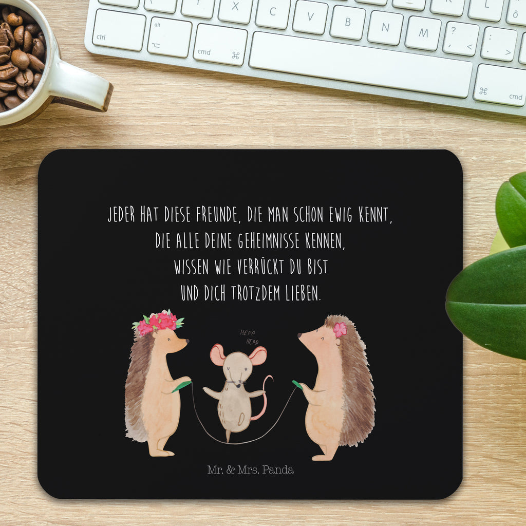 Mauspad Igel Seilhüpfen Mousepad, Computer zubehör, Büroausstattung, PC Zubehör, Arbeitszimmer, Mauspad, Einzigartiges Mauspad, Designer Mauspad, Tiermotive, Gute Laune, lustige Sprüche, Tiere, Igel, Maus, Seilspringen, Seilhüpfen, Kinder, Kindergarten