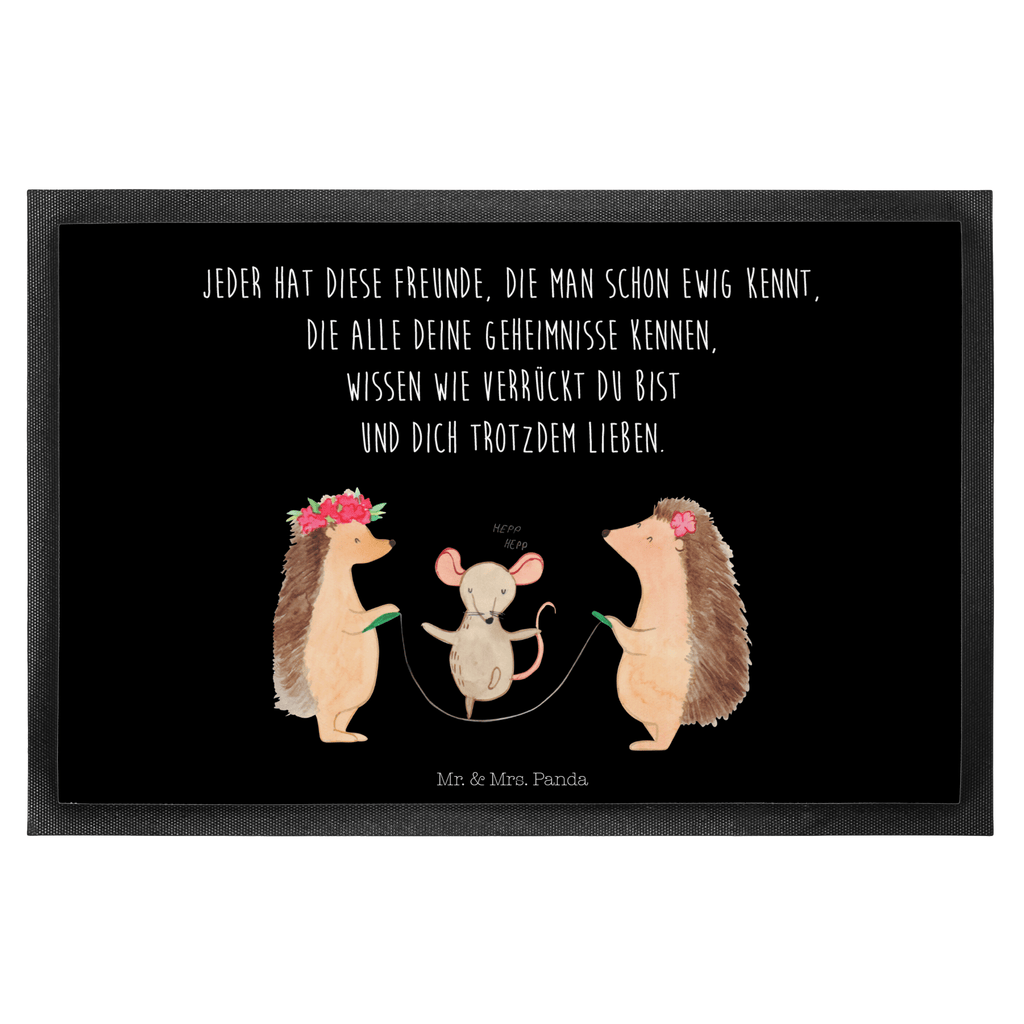 Fußmatte Igel Seilhüpfen Igel, Maus, Seilspringen, Seilhüpfen, Kinder, Kindergarten Türvorleger, Schmutzmatte, Fußabtreter, Matte, Schmutzfänger, Fußabstreifer, Schmutzfangmatte, Türmatte, Motivfußmatte,  Haustürmatte, Vorleger  süße Tiermotive, gute Laune, lustige Sprüche, Tiere