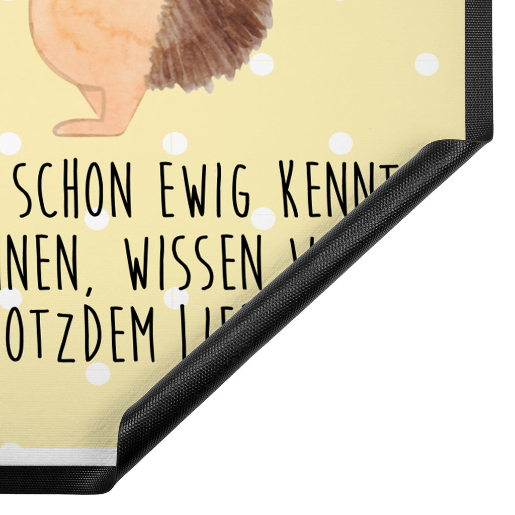 Fußmatte Igel Seilhüpfen Igel, Maus, Seilspringen, Seilhüpfen, Kinder, Kindergarten Türvorleger, Schmutzmatte, Fußabtreter, Matte, Schmutzfänger, Fußabstreifer, Schmutzfangmatte, Türmatte, Motivfußmatte,  Haustürmatte, Vorleger  süße Tiermotive, gute Laune, lustige Sprüche, Tiere