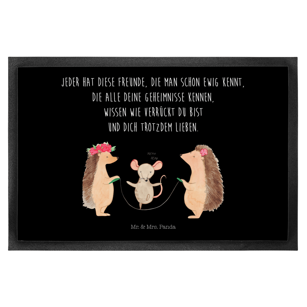 Fußmatte Igel Seilhüpfen Igel, Maus, Seilspringen, Seilhüpfen, Kinder, Kindergarten Türvorleger, Schmutzmatte, Fußabtreter, Matte, Schmutzfänger, Fußabstreifer, Schmutzfangmatte, Türmatte, Motivfußmatte,  Haustürmatte, Vorleger  süße Tiermotive, gute Laune, lustige Sprüche, Tiere