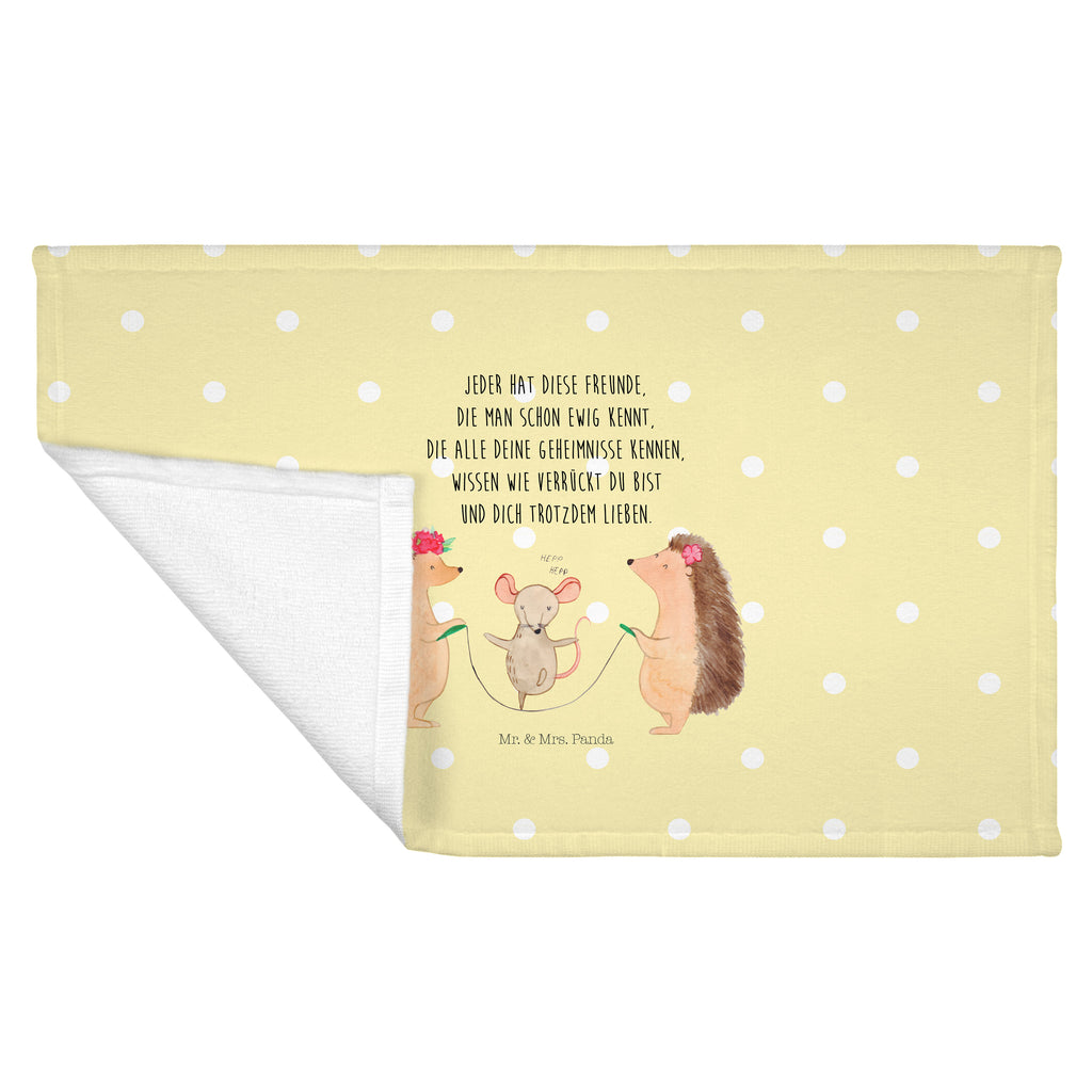 50 x 100 Handtuch Igel Seilhüpfen Handtuch, Badehandtuch, Badezimmer, Handtücher, groß, Kinder, Baby, Tiermotive, Gute Laune, lustige Sprüche, Tiere, Igel, Maus, Seilspringen, Seilhüpfen, Kindergarten