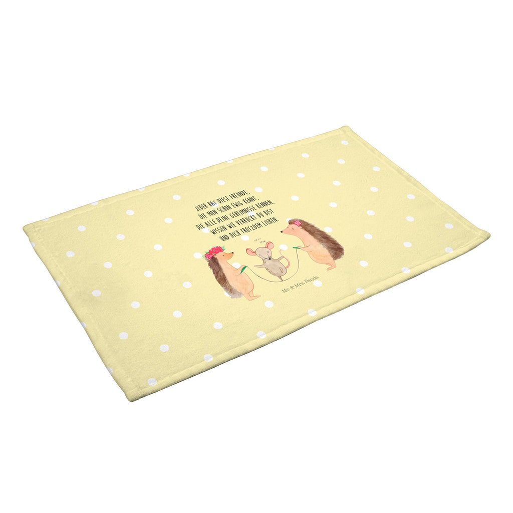 50 x 100 Handtuch Igel Seilhüpfen Handtuch, Badehandtuch, Badezimmer, Handtücher, groß, Kinder, Baby, Tiermotive, Gute Laune, lustige Sprüche, Tiere, Igel, Maus, Seilspringen, Seilhüpfen, Kindergarten