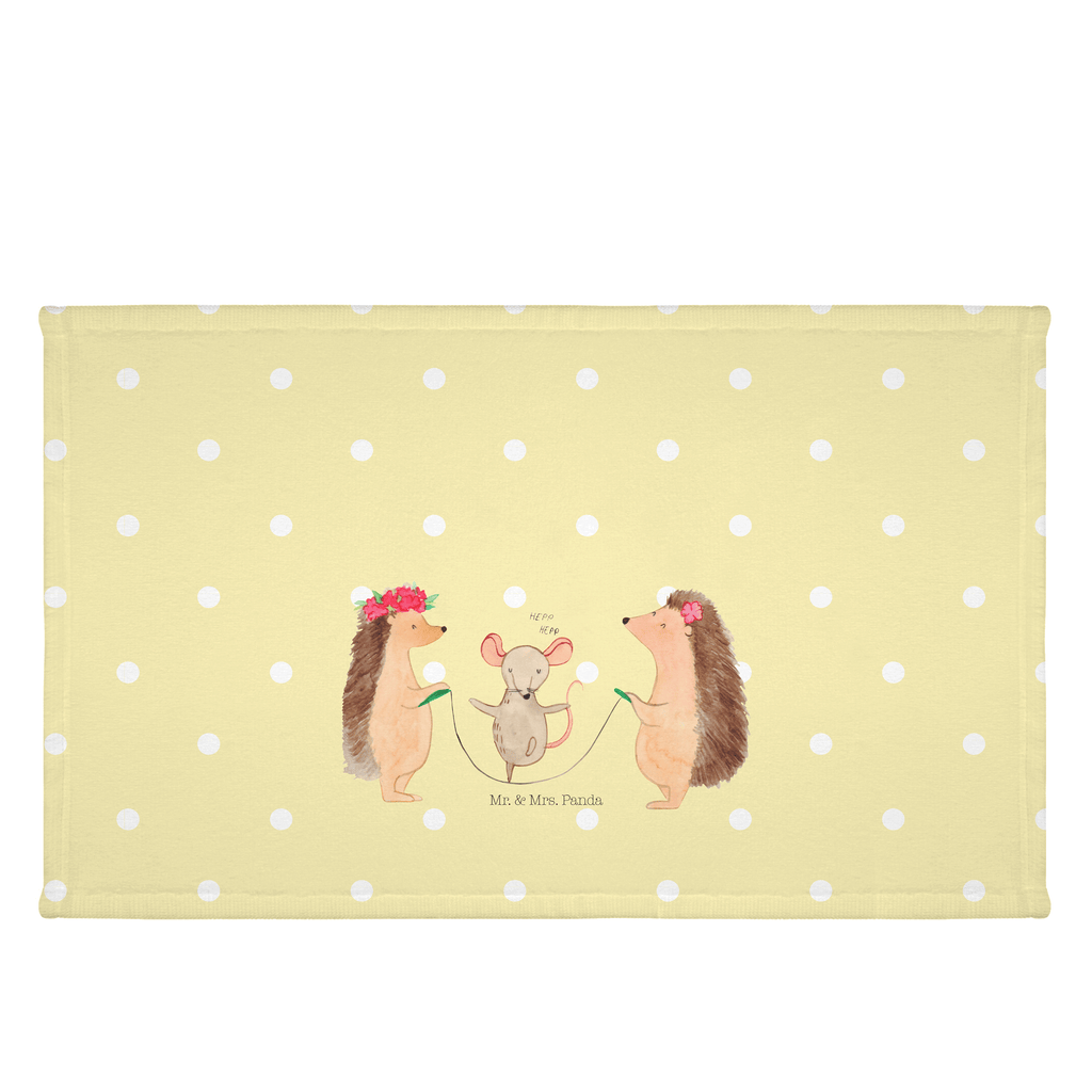 50 x 100 Handtuch Igel Seilhüpfen Handtuch, Badehandtuch, Badezimmer, Handtücher, groß, Kinder, Baby, Tiermotive, Gute Laune, lustige Sprüche, Tiere, Igel, Maus, Seilspringen, Seilhüpfen, Kindergarten