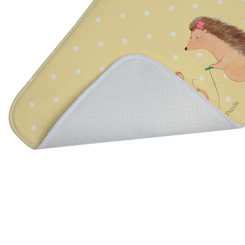 Badvorleger Igel Seilhüpfen Badematte, Badteppich, Duschvorleger, Badezimmerteppich, Badezimmermatte, Badvorleger, Duschmatte, Duschteppich, Tiermotive, Gute Laune, lustige Sprüche, Tiere, Igel, Maus, Seilspringen, Seilhüpfen, Kinder, Kindergarten