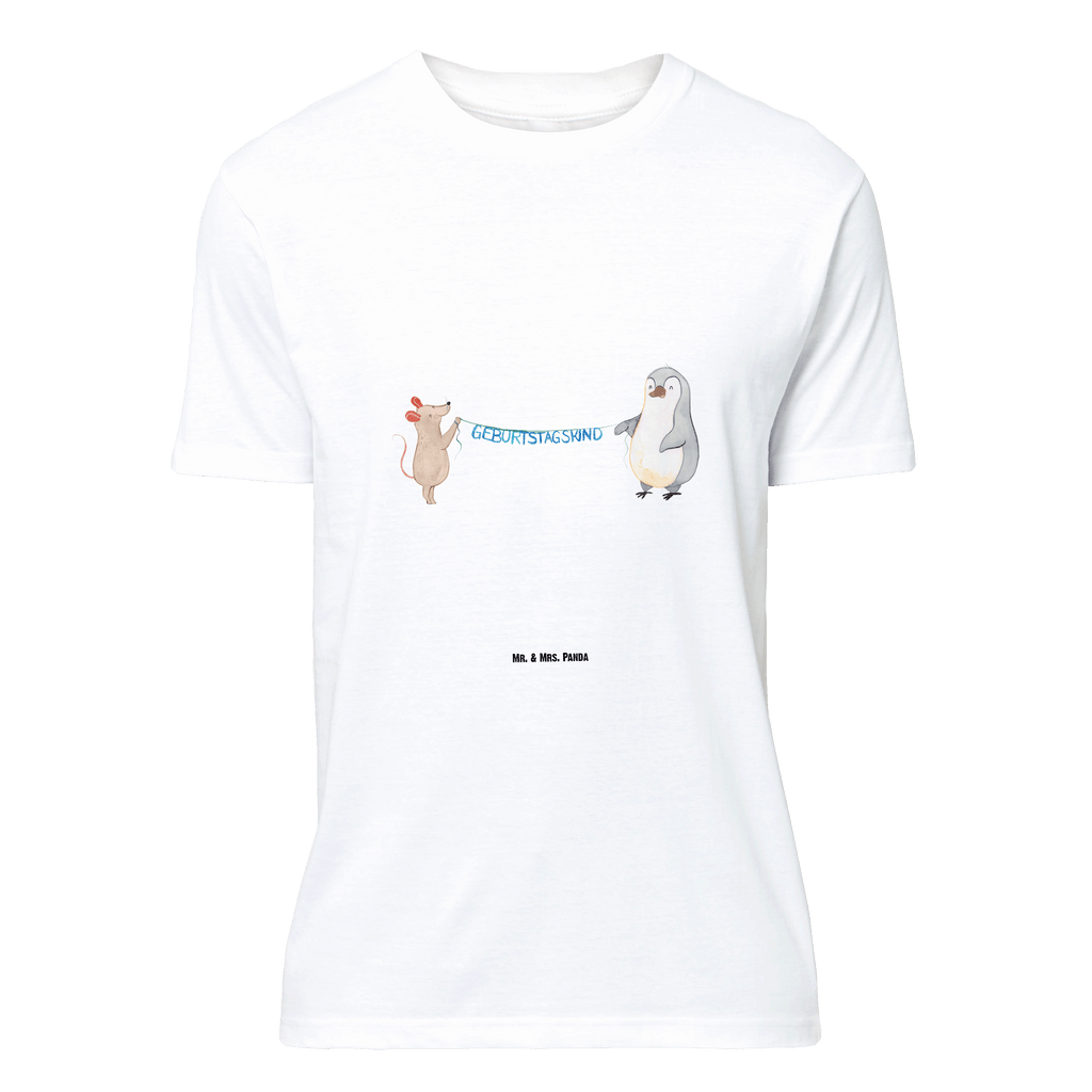 Größe XXL T-Shirt Maus Pinguin Geburtstag T-Shirt, Shirt, Tshirt, Lustiges T-Shirt, T-Shirt mit Spruch, Party, Junggesellenabschied, Jubiläum, Geburstag, Herrn, Damen, Männer, Frauen, Schlafshirt, Nachthemd, Sprüche, Geburtstag, Geburtstagsgeschenk, Geschenk, Maus, Pinguin, Geburtstage, Happy Birthday, Geburtstagsfeier