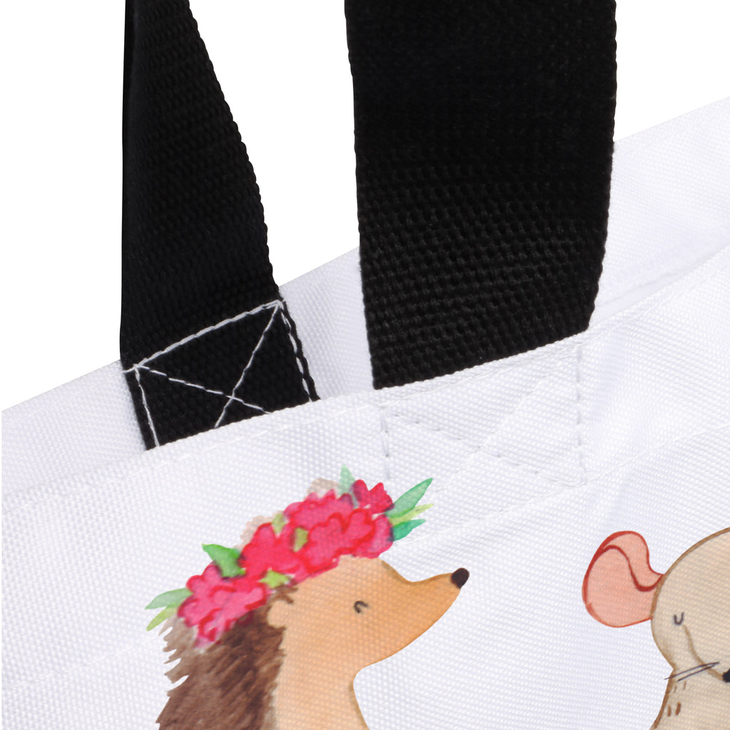 Shopper Igel Seilhüpfen Beutel, Einkaufstasche, Tasche, Strandtasche, Einkaufsbeutel, Shopper, Schultasche, Freizeittasche, Tragebeutel, Schulbeutel, Alltagstasche, Tiermotive, Gute Laune, lustige Sprüche, Tiere, Igel, Maus, Seilspringen, Seilhüpfen, Kinder, Kindergarten