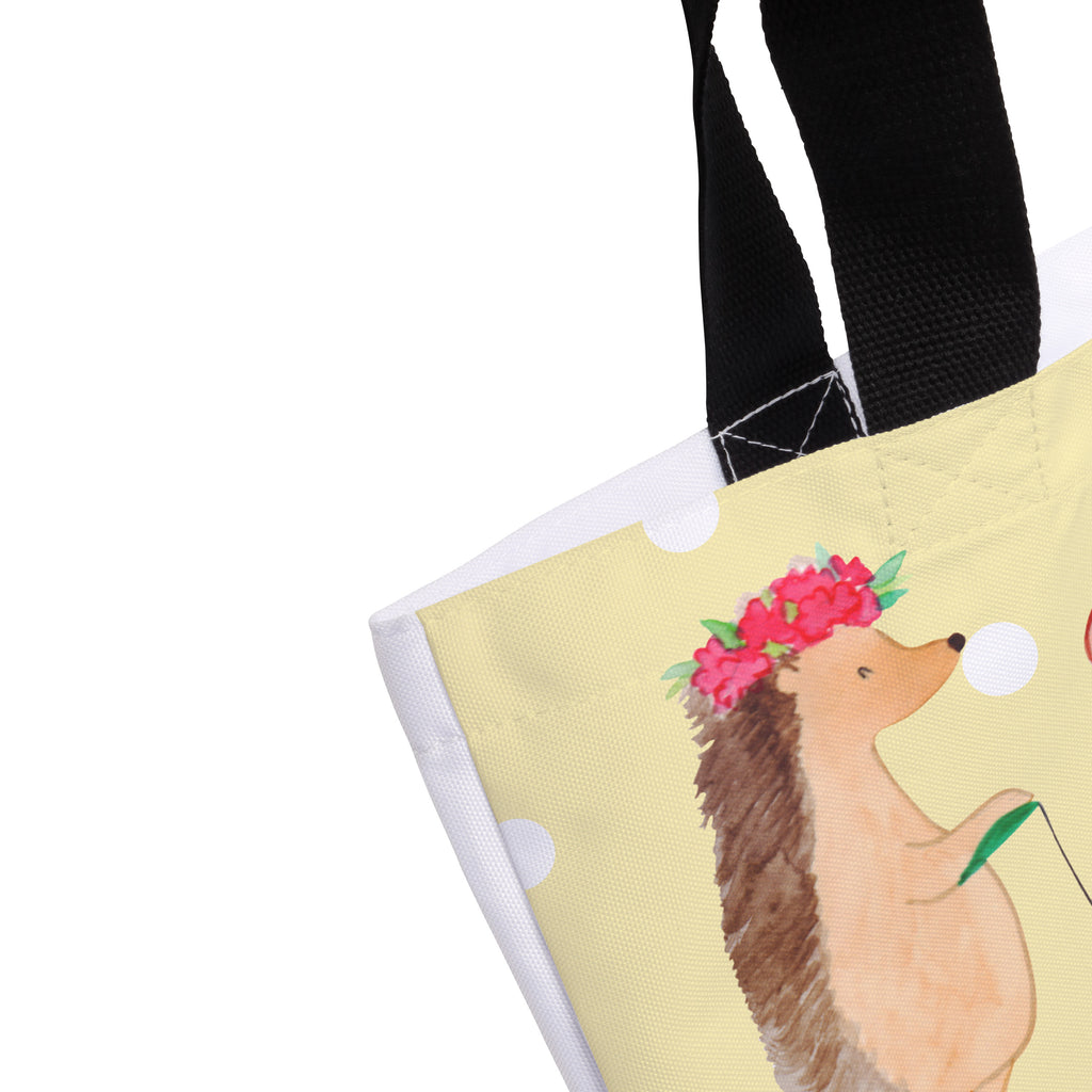 Shopper Igel Seilhüpfen Beutel, Einkaufstasche, Tasche, Strandtasche, Einkaufsbeutel, Shopper, Schultasche, Freizeittasche, Tragebeutel, Schulbeutel, Alltagstasche, Tiermotive, Gute Laune, lustige Sprüche, Tiere, Igel, Maus, Seilspringen, Seilhüpfen, Kinder, Kindergarten