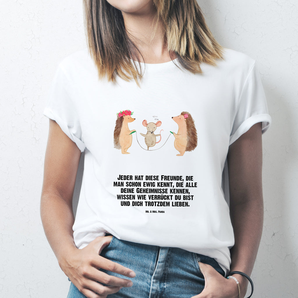 Größe M T-Shirt Igel Seilhüpfen T-Shirt, Shirt, Tshirt, Lustiges T-Shirt, T-Shirt mit Spruch, Party, Junggesellenabschied, Jubiläum, Geburstag, Herrn, Damen, Männer, Frauen, Schlafshirt, Nachthemd, Sprüche, Tiermotive, Gute Laune, lustige Sprüche, Tiere, Igel, Maus, Seilspringen, Seilhüpfen, Kinder, Kindergarten