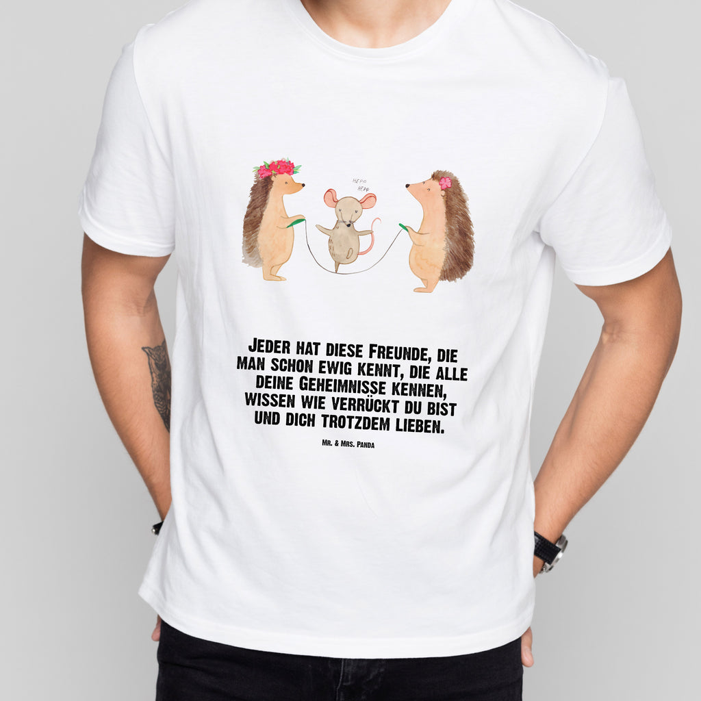 Größe M T-Shirt Igel Seilhüpfen T-Shirt, Shirt, Tshirt, Lustiges T-Shirt, T-Shirt mit Spruch, Party, Junggesellenabschied, Jubiläum, Geburstag, Herrn, Damen, Männer, Frauen, Schlafshirt, Nachthemd, Sprüche, Tiermotive, Gute Laune, lustige Sprüche, Tiere, Igel, Maus, Seilspringen, Seilhüpfen, Kinder, Kindergarten