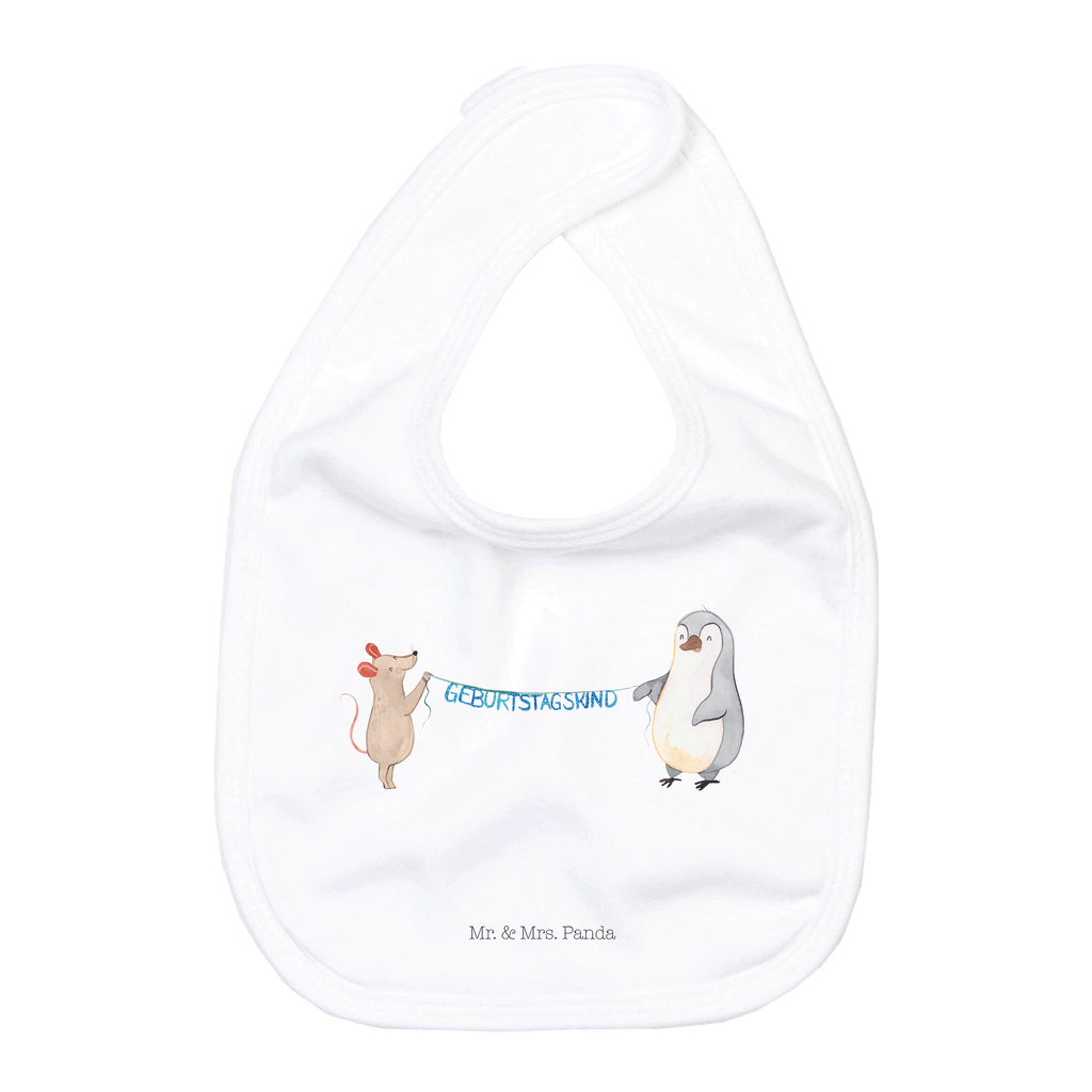 Organic Babylätzchen Maus Pinguin Geburtstag Baby, Lätzchen, Spucktuch, Sabberlätzchen, Klettlätzchen, Babygeschenk, Baby Lätzchen, Geschenk für Geburt, Geschenk zur Geburt, Baby Spucktuch, Babyausstattung, Geschenkidee für Babyparty, Geburtstag, Geburtstagsgeschenk, Geschenk, Maus, Pinguin, Geburtstage, Happy Birthday, Geburtstagsfeier
