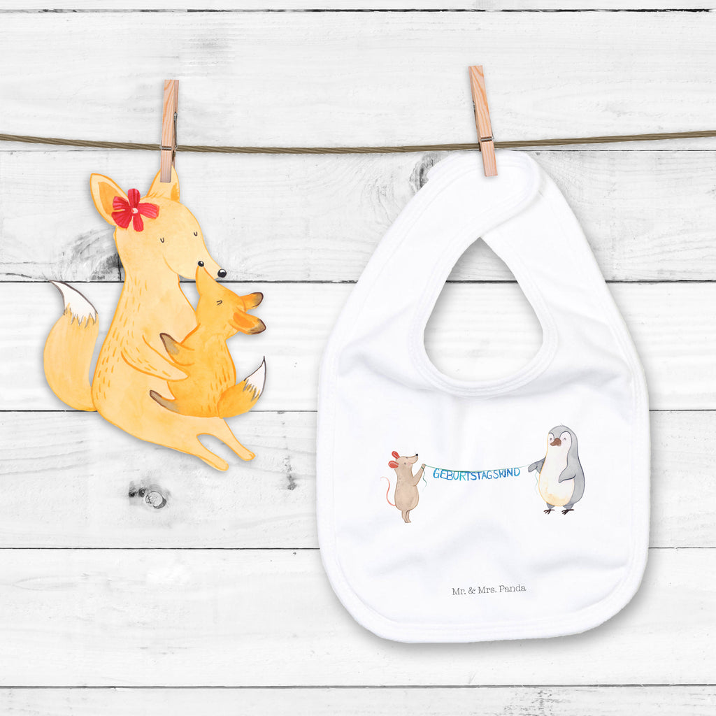 Organic Babylätzchen Maus Pinguin Geburtstag Baby, Lätzchen, Spucktuch, Sabberlätzchen, Klettlätzchen, Babygeschenk, Baby Lätzchen, Geschenk für Geburt, Geschenk zur Geburt, Baby Spucktuch, Babyausstattung, Geschenkidee für Babyparty, Geburtstag, Geburtstagsgeschenk, Geschenk, Maus, Pinguin, Geburtstage, Happy Birthday, Geburtstagsfeier