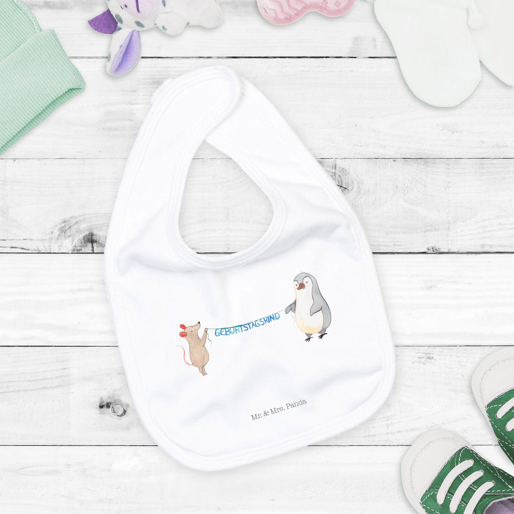 Organic Babylätzchen Maus Pinguin Geburtstag Baby, Lätzchen, Spucktuch, Sabberlätzchen, Klettlätzchen, Babygeschenk, Baby Lätzchen, Geschenk für Geburt, Geschenk zur Geburt, Baby Spucktuch, Babyausstattung, Geschenkidee für Babyparty, Geburtstag, Geburtstagsgeschenk, Geschenk, Maus, Pinguin, Geburtstage, Happy Birthday, Geburtstagsfeier
