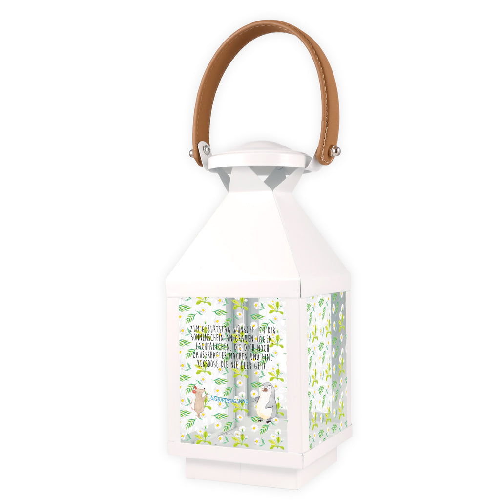 Deko Laterne Maus Pinguin Geburtstag Gartenlampe, Gartenleuchte, Gartendekoration, Gartenlicht, Laterne  kleine Laternen, XXL Laternen, Laterne groß, Geburtstag, Geburtstagsgeschenk, Geschenk, Maus, Pinguin, Geburtstage, Happy Birthday, Geburtstagsfeier