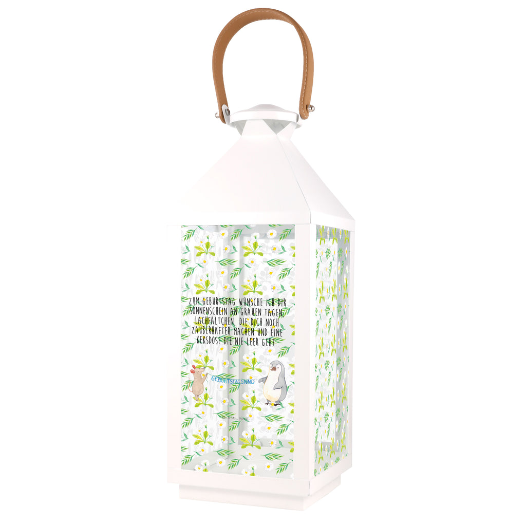 Deko Laterne Maus Pinguin Geburtstag Gartenlampe, Gartenleuchte, Gartendekoration, Gartenlicht, Laterne  kleine Laternen, XXL Laternen, Laterne groß, Geburtstag, Geburtstagsgeschenk, Geschenk, Maus, Pinguin, Geburtstage, Happy Birthday, Geburtstagsfeier