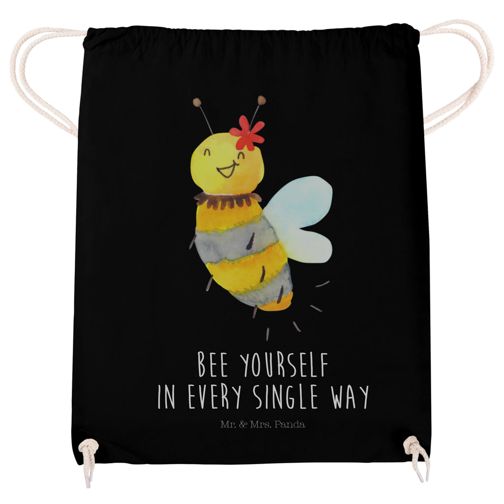 Sportbeutel Biene Blume Turnbeutel, Beutel, Sporttasche, Tasche, Stoffbeutel, Biene, Wespe, Hummel