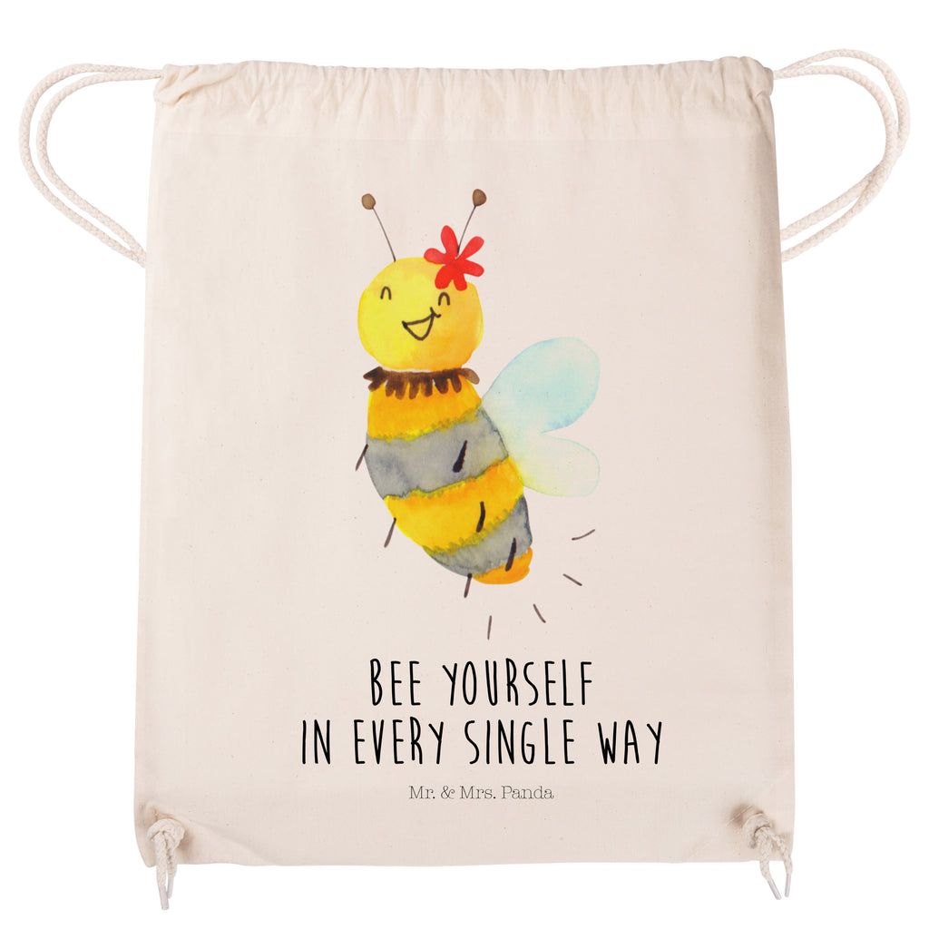 Sportbeutel Biene Blume Turnbeutel, Beutel, Sporttasche, Tasche, Stoffbeutel, Biene, Wespe, Hummel