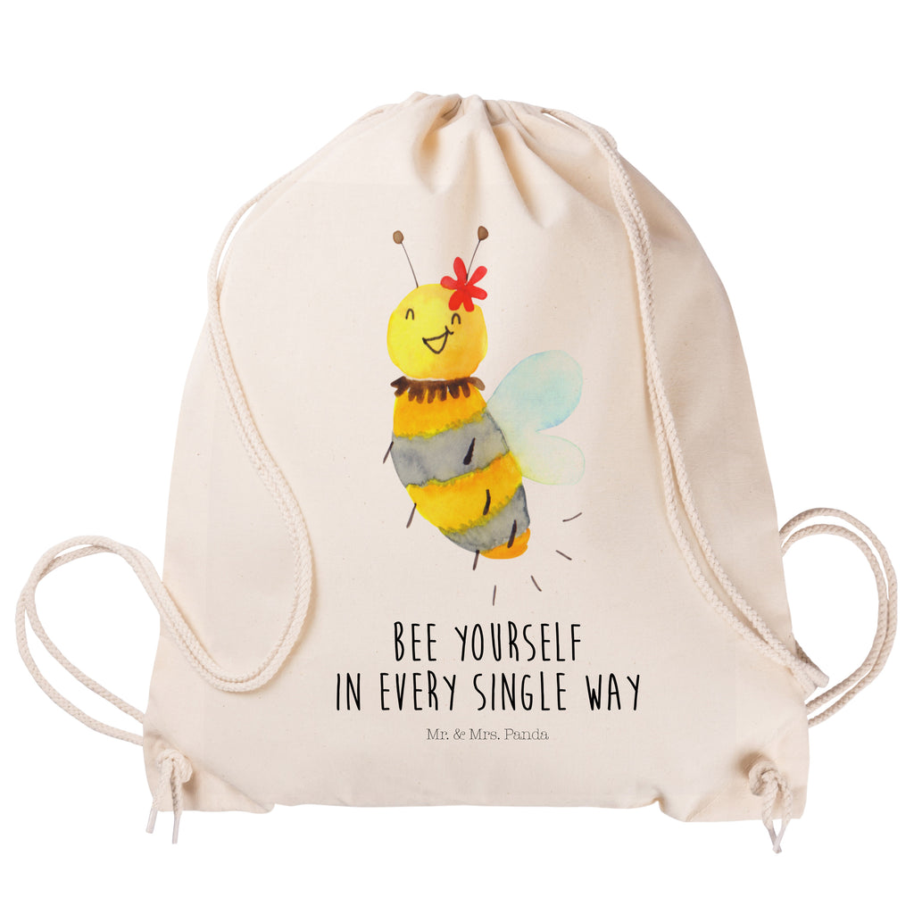 Sportbeutel Biene Blume Turnbeutel, Beutel, Sporttasche, Tasche, Stoffbeutel, Biene, Wespe, Hummel