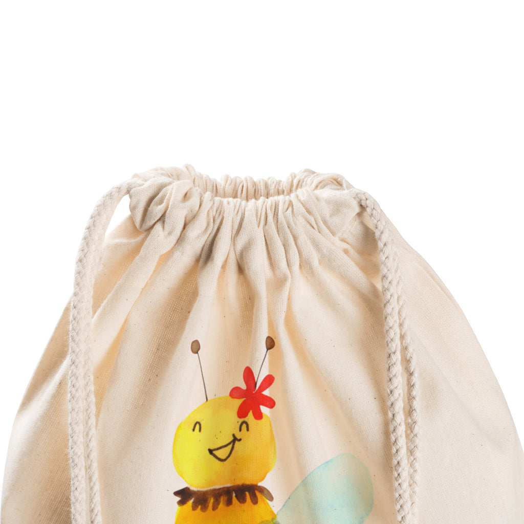 Sportbeutel Biene Blume Turnbeutel, Beutel, Sporttasche, Tasche, Stoffbeutel, Biene, Wespe, Hummel
