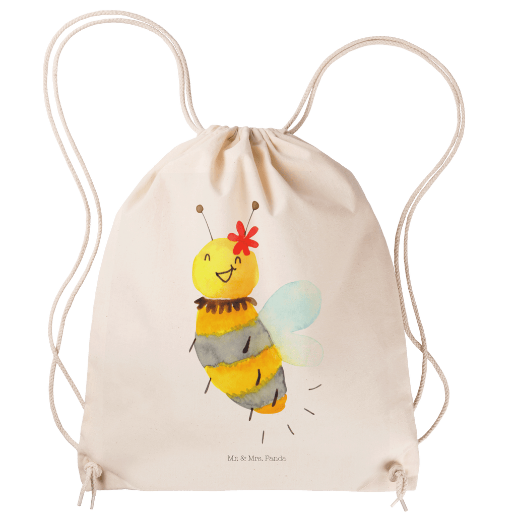 Sportbeutel Biene Blume Turnbeutel, Beutel, Sporttasche, Tasche, Stoffbeutel, Biene, Wespe, Hummel