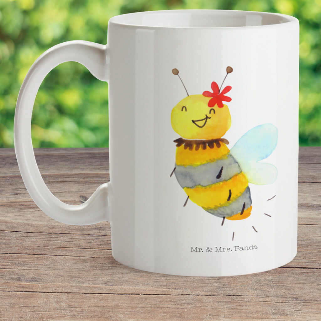 Kindertasse Biene Blume Kunststoff Tasse, Kindergarten, Tasse, Trinkbecher, Camping Becher, Kaffeetasse, Kunststoffbecher, Kindergartenbecher, Outdoorgeschirr, Kunststoffgeschirr, Reisebecher, Reisetasse, Kinderbecher, Biene, Wespe, Hummel