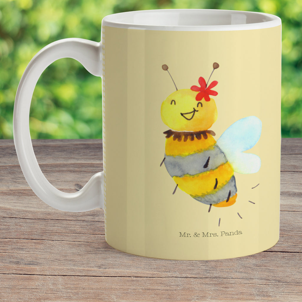 Kindertasse Biene Blume Kunststoff Tasse, Kindergarten, Tasse, Trinkbecher, Camping Becher, Kaffeetasse, Kunststoffbecher, Kindergartenbecher, Outdoorgeschirr, Kunststoffgeschirr, Reisebecher, Reisetasse, Kinderbecher, Biene, Wespe, Hummel