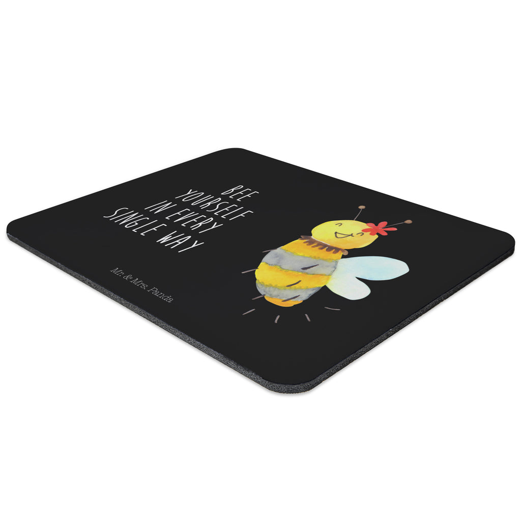 Mauspad Biene Blume Mousepad, Computer zubehör, Büroausstattung, PC Zubehör, Arbeitszimmer, Mauspad, Einzigartiges Mauspad, Designer Mauspad, Biene, Wespe, Hummel