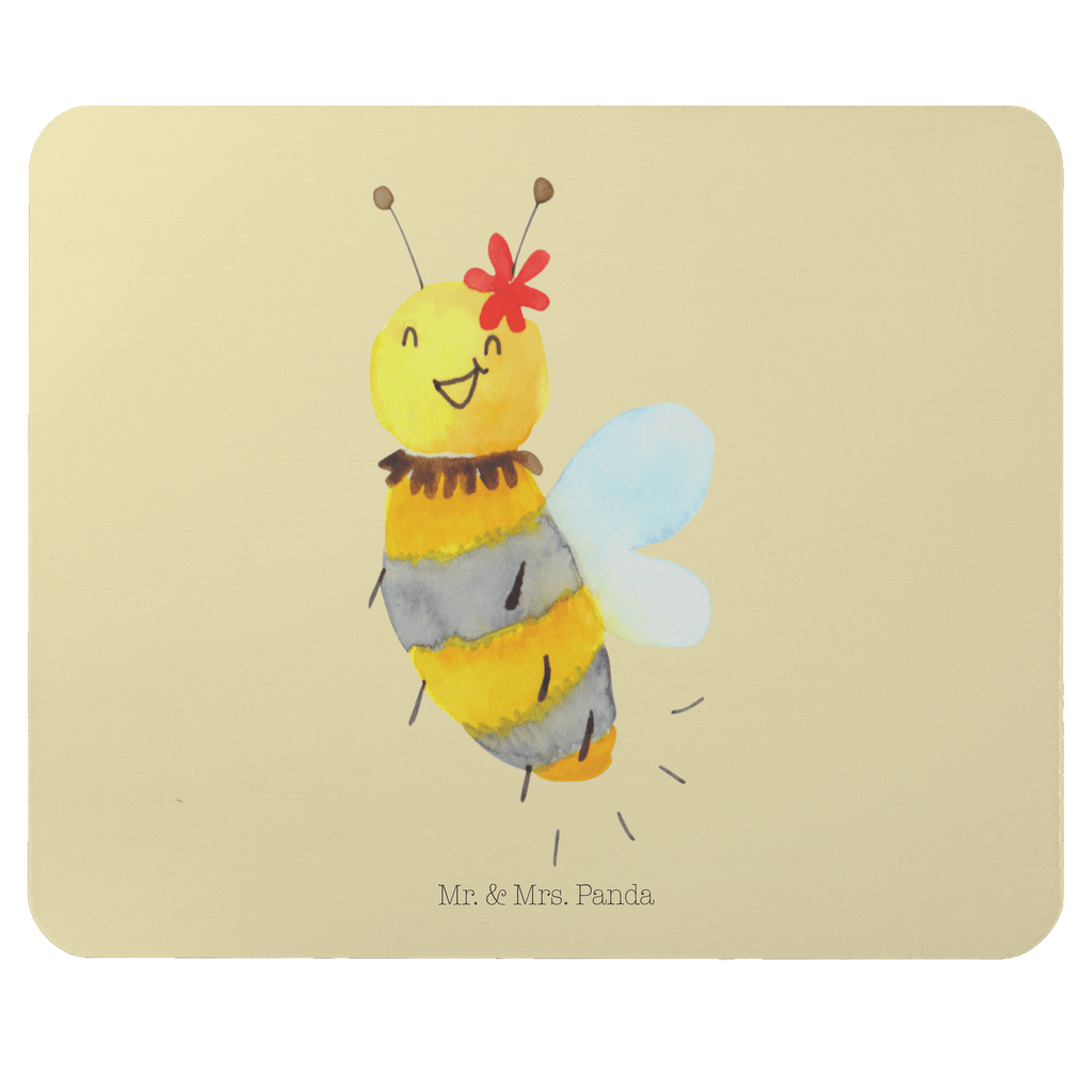 Mauspad Biene Blume Mousepad, Computer zubehör, Büroausstattung, PC Zubehör, Arbeitszimmer, Mauspad, Einzigartiges Mauspad, Designer Mauspad, Biene, Wespe, Hummel