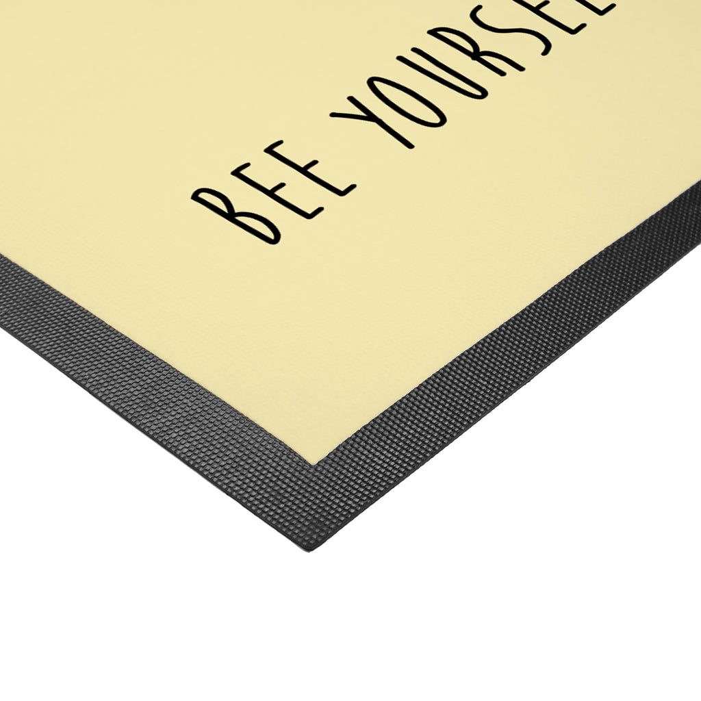 Fußmatte Biene Blume  Türvorleger, Schmutzmatte, Fußabtreter, Matte, Schmutzfänger, Fußabstreifer, Schmutzfangmatte, Türmatte, Motivfußmatte,  Haustürmatte, Vorleger  Biene, Wespe, Hummel