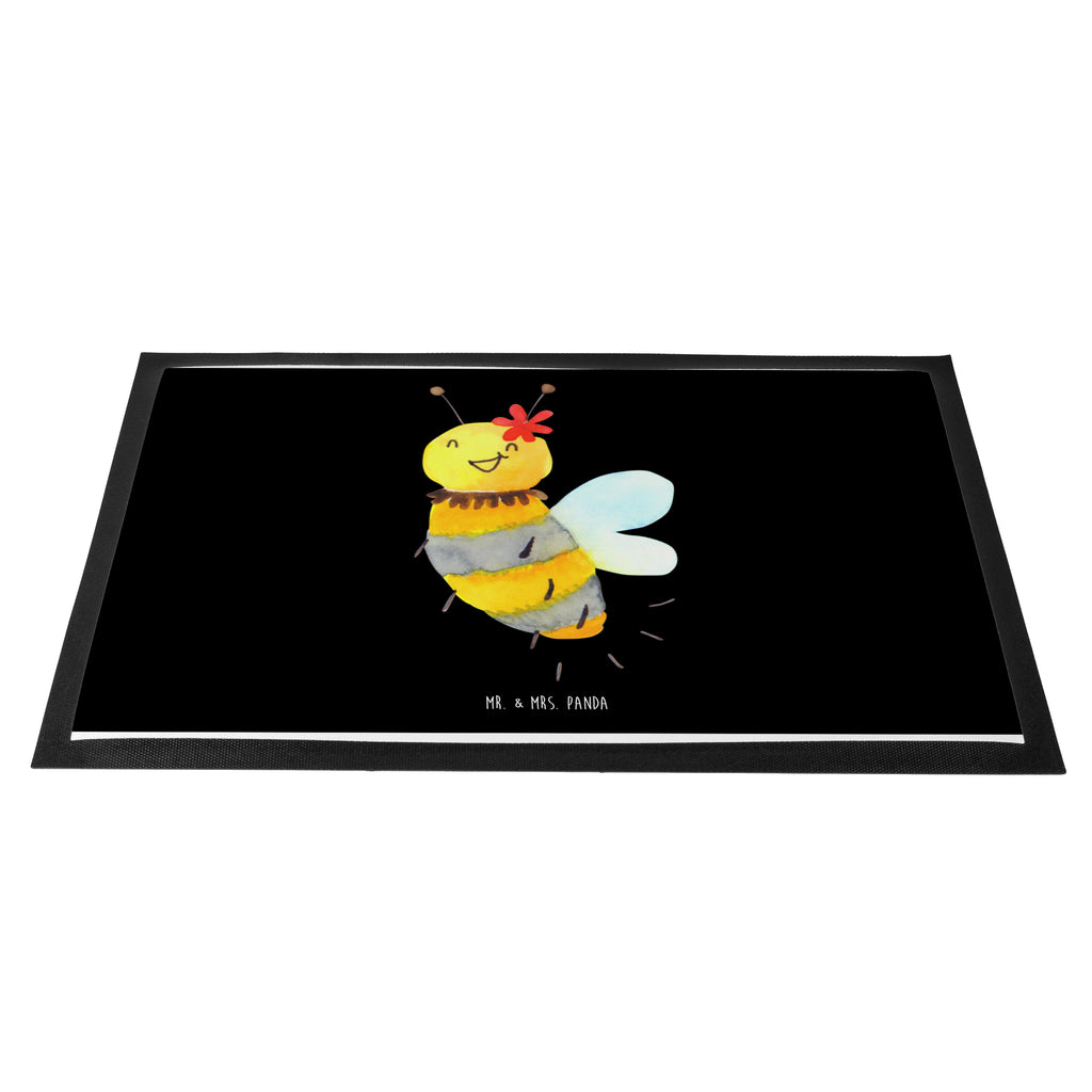 Fußmatte Biene Blume  Türvorleger, Schmutzmatte, Fußabtreter, Matte, Schmutzfänger, Fußabstreifer, Schmutzfangmatte, Türmatte, Motivfußmatte,  Haustürmatte, Vorleger  Biene, Wespe, Hummel