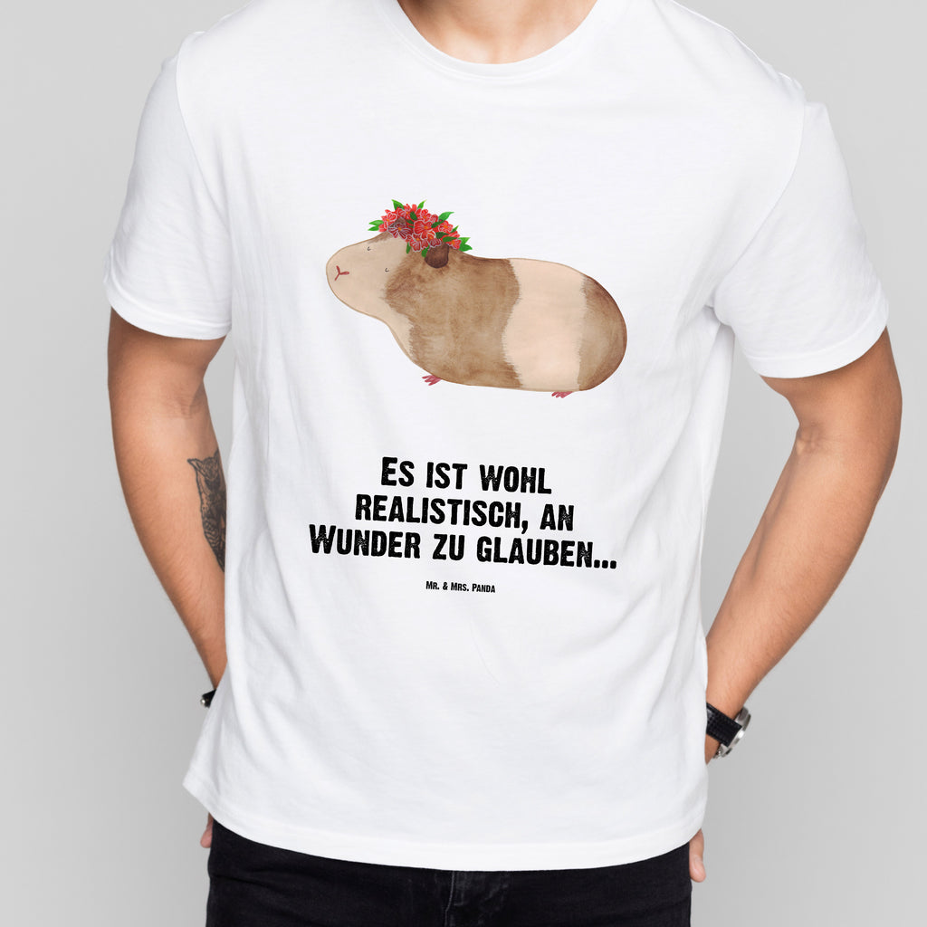 Größe M T-Shirt Meerschweinchen weise T-Shirt, Shirt, Tshirt, Lustiges T-Shirt, T-Shirt mit Spruch, Party, Junggesellenabschied, Jubiläum, Geburstag, Herrn, Damen, Männer, Frauen, Schlafshirt, Nachthemd, Sprüche, Tiermotive, Gute Laune, lustige Sprüche, Tiere, Meerschweinchen, Meerie, Meeries, Wunder, Blumenkind, Realität, Spruch, Weisheit, Motivation, Wunderland