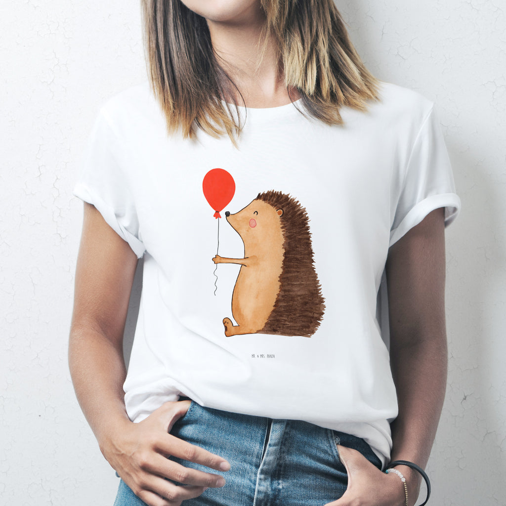 Größe S T-Shirt Igel mit Luftballon T-Shirt, Shirt, Tshirt, Lustiges T-Shirt, T-Shirt mit Spruch, Party, Junggesellenabschied, Jubiläum, Geburstag, Herrn, Damen, Männer, Frauen, Schlafshirt, Nachthemd, Sprüche, Tiermotive, Gute Laune, lustige Sprüche, Tiere, Igel, Geburtstag, Herzlichen Glückwunsch, Glückwunsch, Geburtstagskind, Ballon, Happy Birthday
