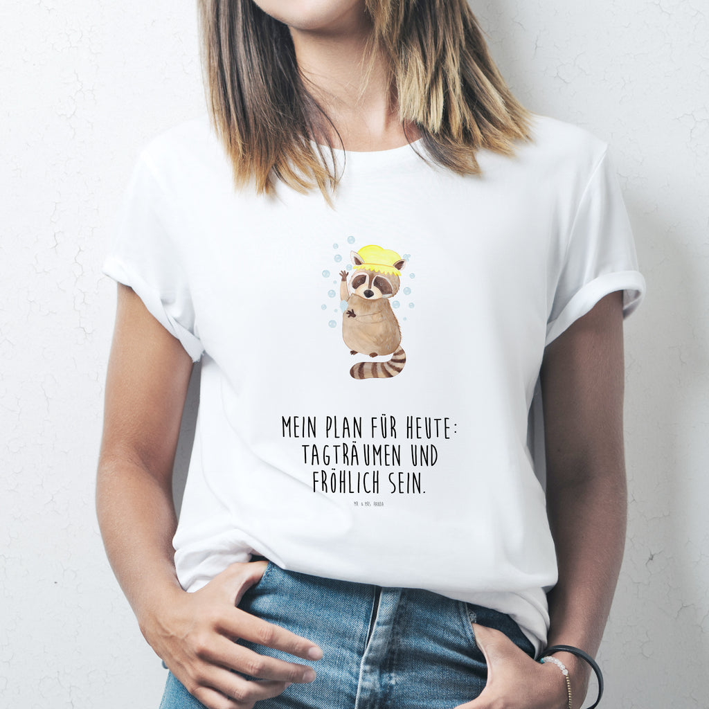 Größe S T-Shirt Waschbär T-Shirt, Shirt, Tshirt, Lustiges T-Shirt, T-Shirt mit Spruch, Party, Junggesellenabschied, Jubiläum, Geburstag, Herrn, Damen, Männer, Frauen, Schlafshirt, Nachthemd, Sprüche, Tiermotive, Gute Laune, lustige Sprüche, Tiere, Waschbär, Tagträumen, Plan, Fröhlich, waschen, Seifenblasen