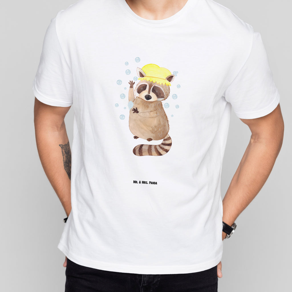 Größe S T-Shirt Waschbär T-Shirt, Shirt, Tshirt, Lustiges T-Shirt, T-Shirt mit Spruch, Party, Junggesellenabschied, Jubiläum, Geburstag, Herrn, Damen, Männer, Frauen, Schlafshirt, Nachthemd, Sprüche, Tiermotive, Gute Laune, lustige Sprüche, Tiere, Waschbär, Tagträumen, Plan, Fröhlich, waschen, Seifenblasen