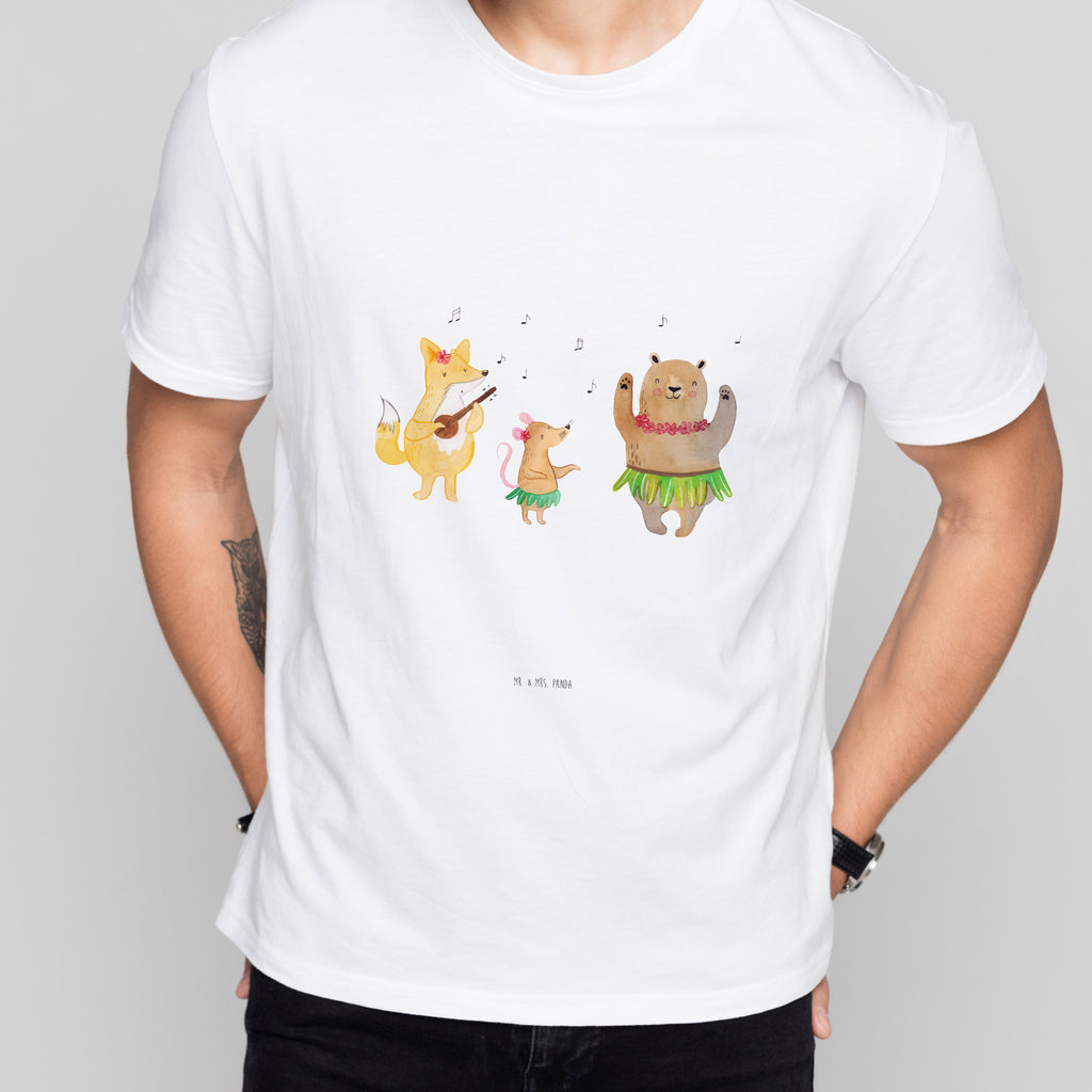 Größe S T-Shirt Waldtiere Aloha T-Shirt, Shirt, Tshirt, Lustiges T-Shirt, T-Shirt mit Spruch, Party, Junggesellenabschied, Jubiläum, Geburstag, Herrn, Damen, Männer, Frauen, Schlafshirt, Nachthemd, Sprüche, Tiermotive, Gute Laune, lustige Sprüche, Tiere, Wald, Waldtiere, Musik, Aloha, Bär, Hase, Igel, Tanzen, Leben, Lachen
