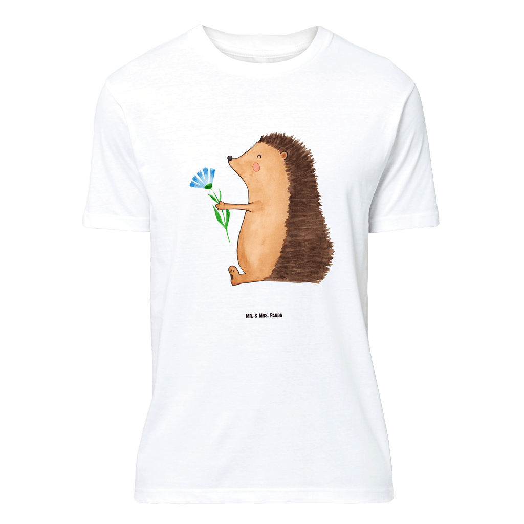 Größe L T-Shirt Igel mit Blume T-Shirt, Shirt, Tshirt, Lustiges T-Shirt, T-Shirt mit Spruch, Party, Junggesellenabschied, Jubiläum, Geburstag, Herrn, Damen, Männer, Frauen, Schlafshirt, Nachthemd, Sprüche, Tiermotive, Gute Laune, lustige Sprüche, Tiere, Igel, Gute Besserung, Genesungswünsche, Krankheit, Krankenhaus, krank, Besuch