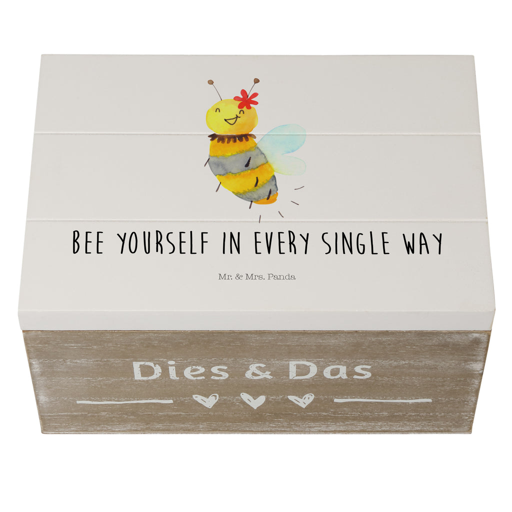 Holzkiste Biene Blume Holzkiste, Kiste, Schatzkiste, Truhe, Schatulle, XXL, Erinnerungsbox, Erinnerungskiste, Dekokiste, Aufbewahrungsbox, Biene, Wespe, Hummel