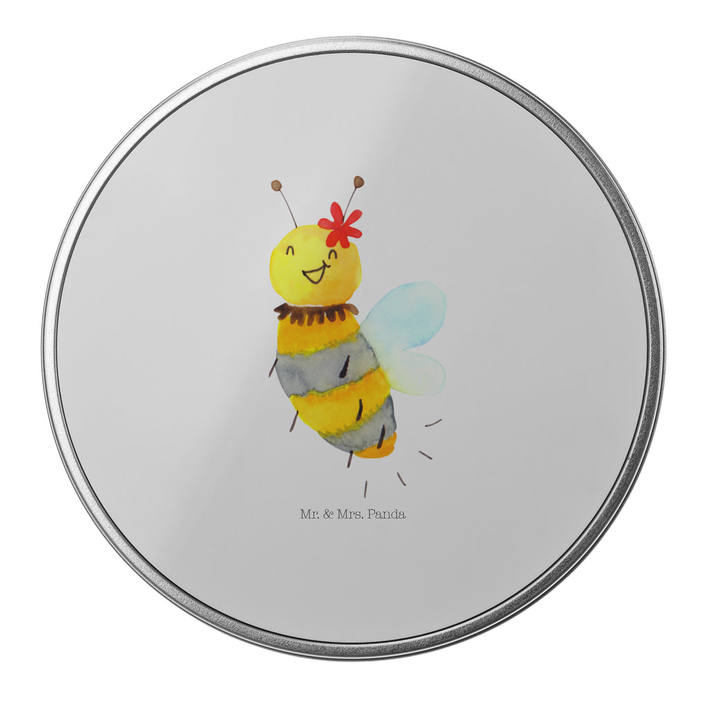 Blechdose rund Biene Blume Metalldose, Keksdose, Dose, Vorratsdose, Geschenkbox, Biene, Wespe, Hummel
