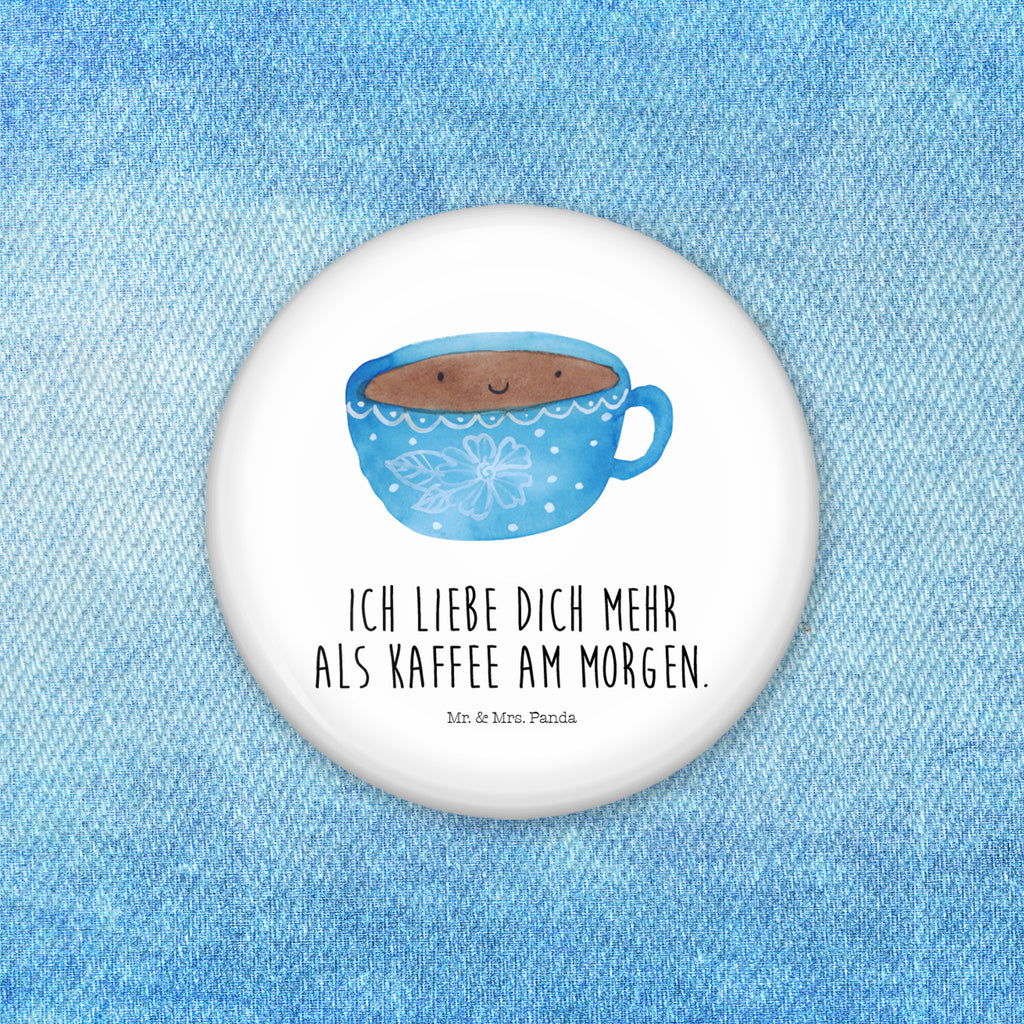 50mm Button Kaffee Tasse 50mm Button, Button, Pin, Anstecknadel, süße Tiermotive, gute Laune, lustige Sprüche, Tiere, Kaffee, Tasse, Liebe, Geschmack, Genuss, Glücklich