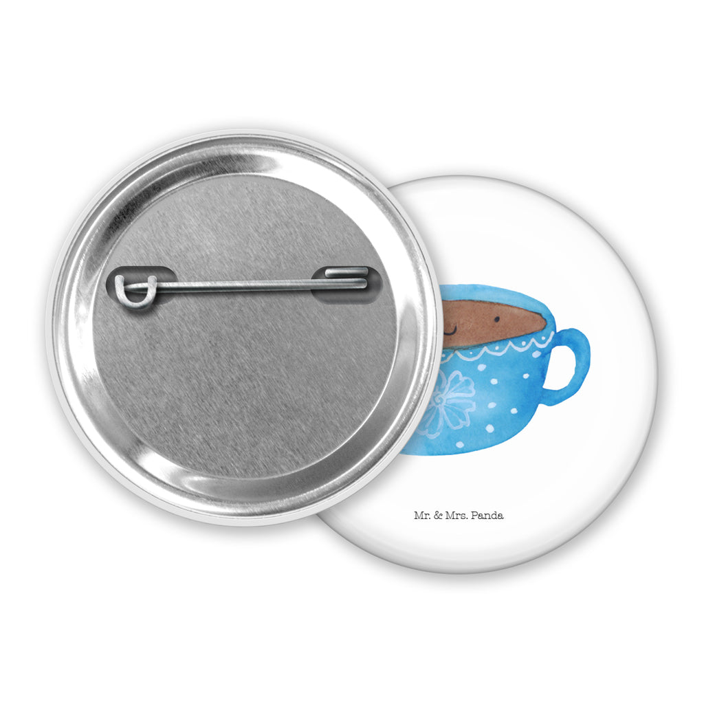 50mm Button Kaffee Tasse 50mm Button, Button, Pin, Anstecknadel, süße Tiermotive, gute Laune, lustige Sprüche, Tiere, Kaffee, Tasse, Liebe, Geschmack, Genuss, Glücklich