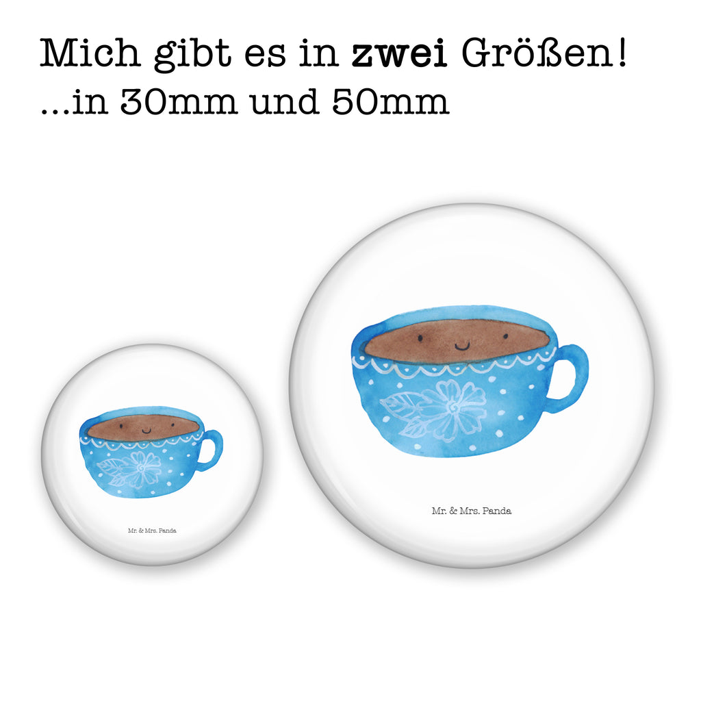 50mm Button Kaffee Tasse 50mm Button, Button, Pin, Anstecknadel, süße Tiermotive, gute Laune, lustige Sprüche, Tiere, Kaffee, Tasse, Liebe, Geschmack, Genuss, Glücklich
