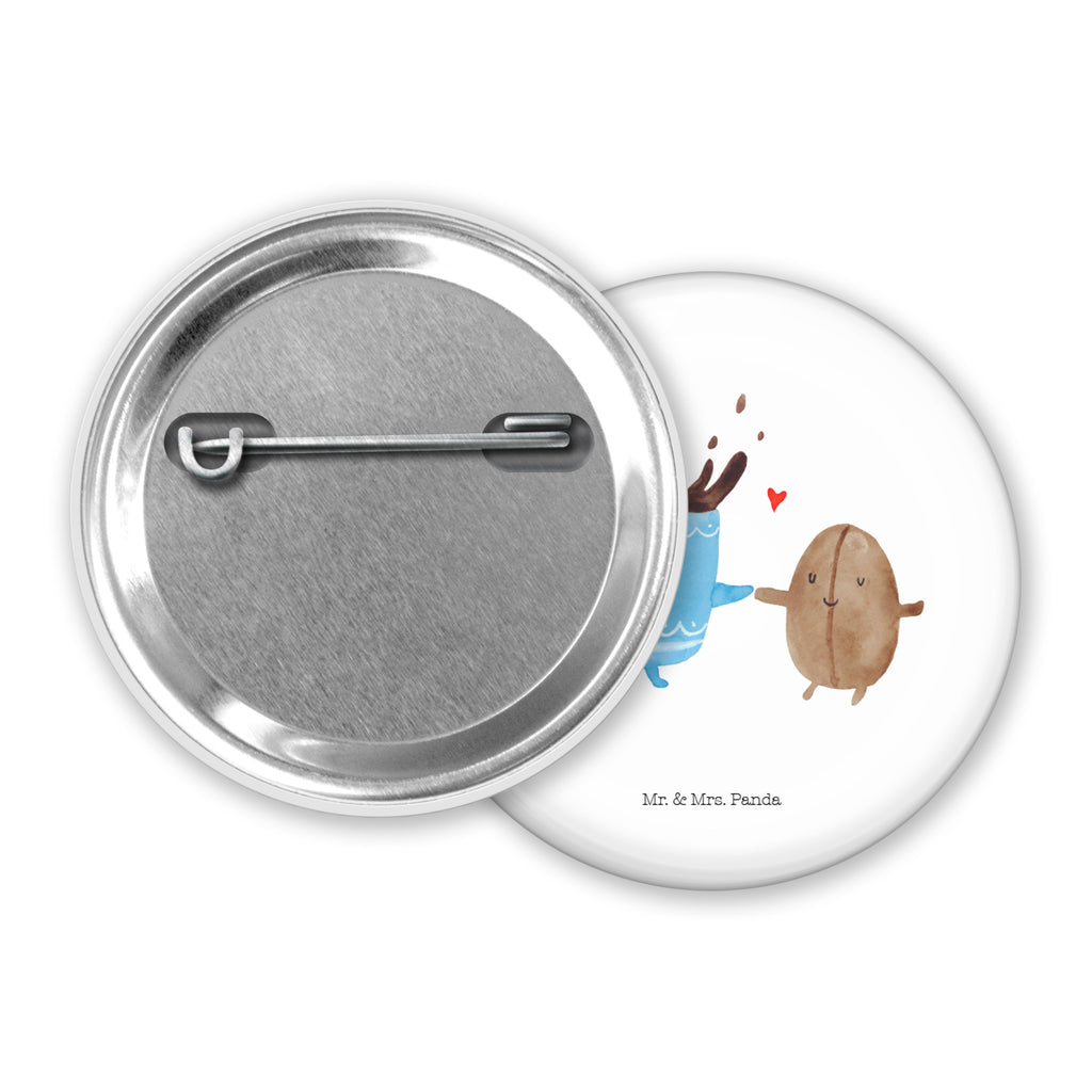 50mm Button Kaffee Bohne 50mm Button, Button, Pin, Anstecknadel, Tiermotive, Gute Laune, lustige Sprüche, Tiere, Kaffee, Kaffeebohne, Genuss, Zufriedenheit, Glück