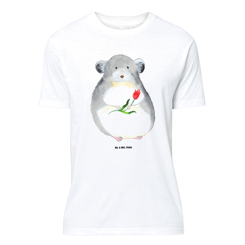 Größe L T-Shirt Chinchilla mit Blume T-Shirt, Shirt, Tshirt, Lustiges T-Shirt, T-Shirt mit Spruch, Party, Junggesellenabschied, Jubiläum, Geburstag, Herrn, Damen, Männer, Frauen, Schlafshirt, Nachthemd, Sprüche, Tiermotive, Gute Laune, lustige Sprüche, Tiere, Chinchilla, Chinchillas, Liebeskummer, Kummer, Depressionen, traurig sein, Chaos, Glücklichsein, Büro, Büroalltag