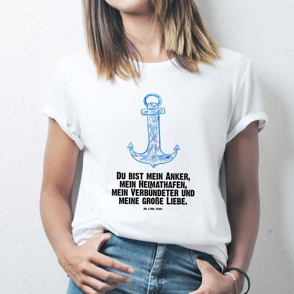 Größe L T-Shirt Anker Blau T-Shirt, Shirt, Tshirt, Lustiges T-Shirt, T-Shirt mit Spruch, Party, Junggesellenabschied, Jubiläum, Geburstag, Herrn, Damen, Männer, Frauen, Schlafshirt, Nachthemd, Sprüche, Tiermotive, Gute Laune, lustige Sprüche, Tiere