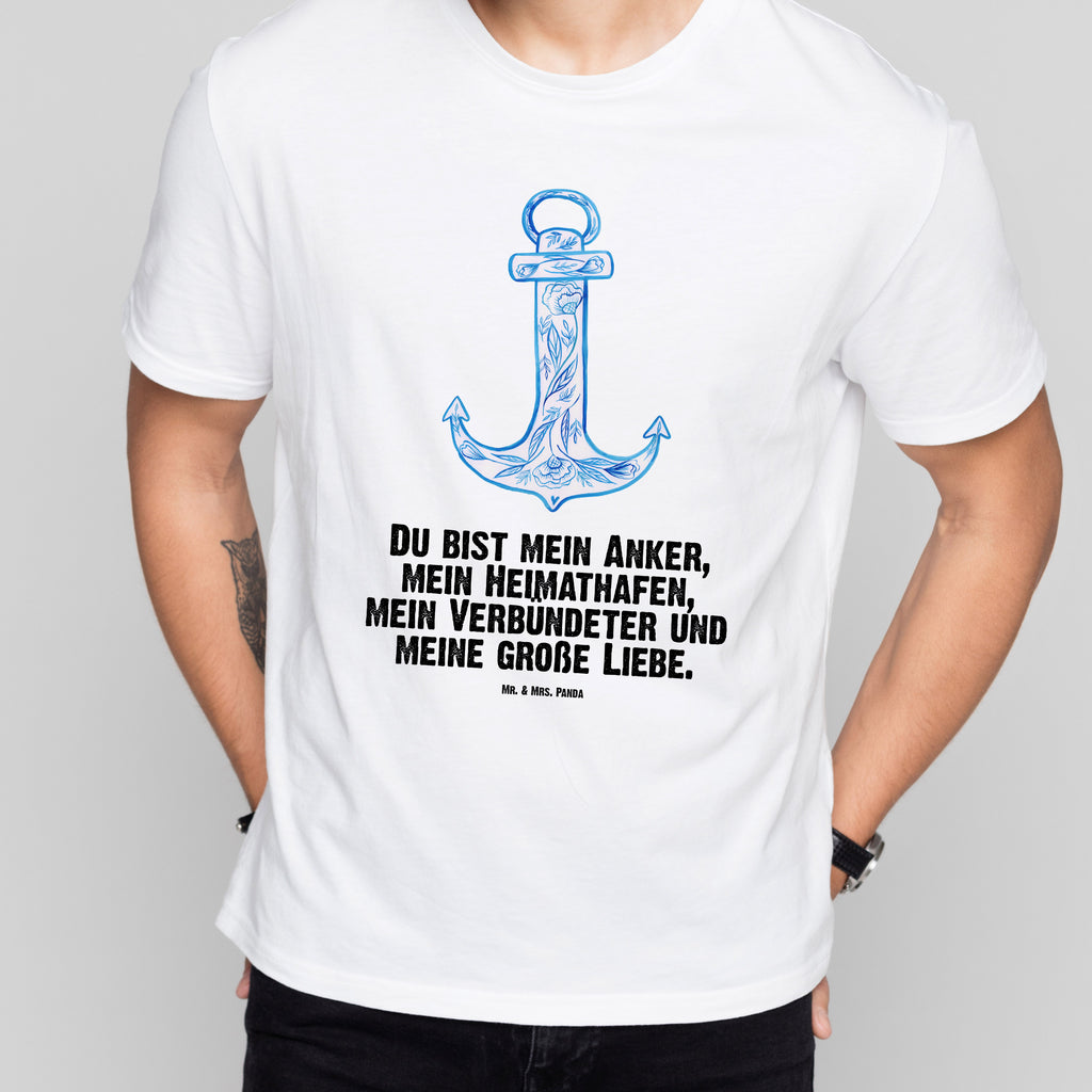 Größe L T-Shirt Anker Blau T-Shirt, Shirt, Tshirt, Lustiges T-Shirt, T-Shirt mit Spruch, Party, Junggesellenabschied, Jubiläum, Geburstag, Herrn, Damen, Männer, Frauen, Schlafshirt, Nachthemd, Sprüche, Tiermotive, Gute Laune, lustige Sprüche, Tiere
