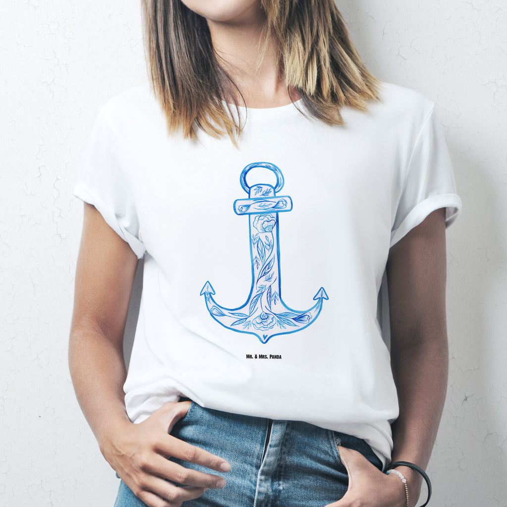 Größe L T-Shirt Anker Blau T-Shirt, Shirt, Tshirt, Lustiges T-Shirt, T-Shirt mit Spruch, Party, Junggesellenabschied, Jubiläum, Geburstag, Herrn, Damen, Männer, Frauen, Schlafshirt, Nachthemd, Sprüche, Tiermotive, Gute Laune, lustige Sprüche, Tiere