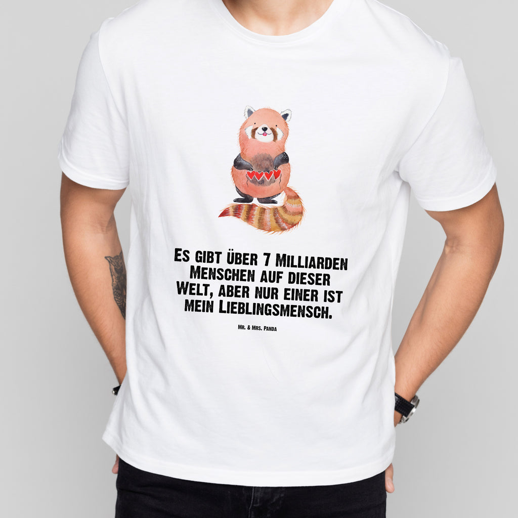 Größe L T-Shirt Roter Panda T-Shirt, Shirt, Tshirt, Lustiges T-Shirt, T-Shirt mit Spruch, Party, Junggesellenabschied, Jubiläum, Geburstag, Herrn, Damen, Männer, Frauen, Schlafshirt, Nachthemd, Sprüche, Tiermotive, Gute Laune, lustige Sprüche, Tiere, Panda, Liebe, Rot, Herz, Liebling, Lieblingsmensch