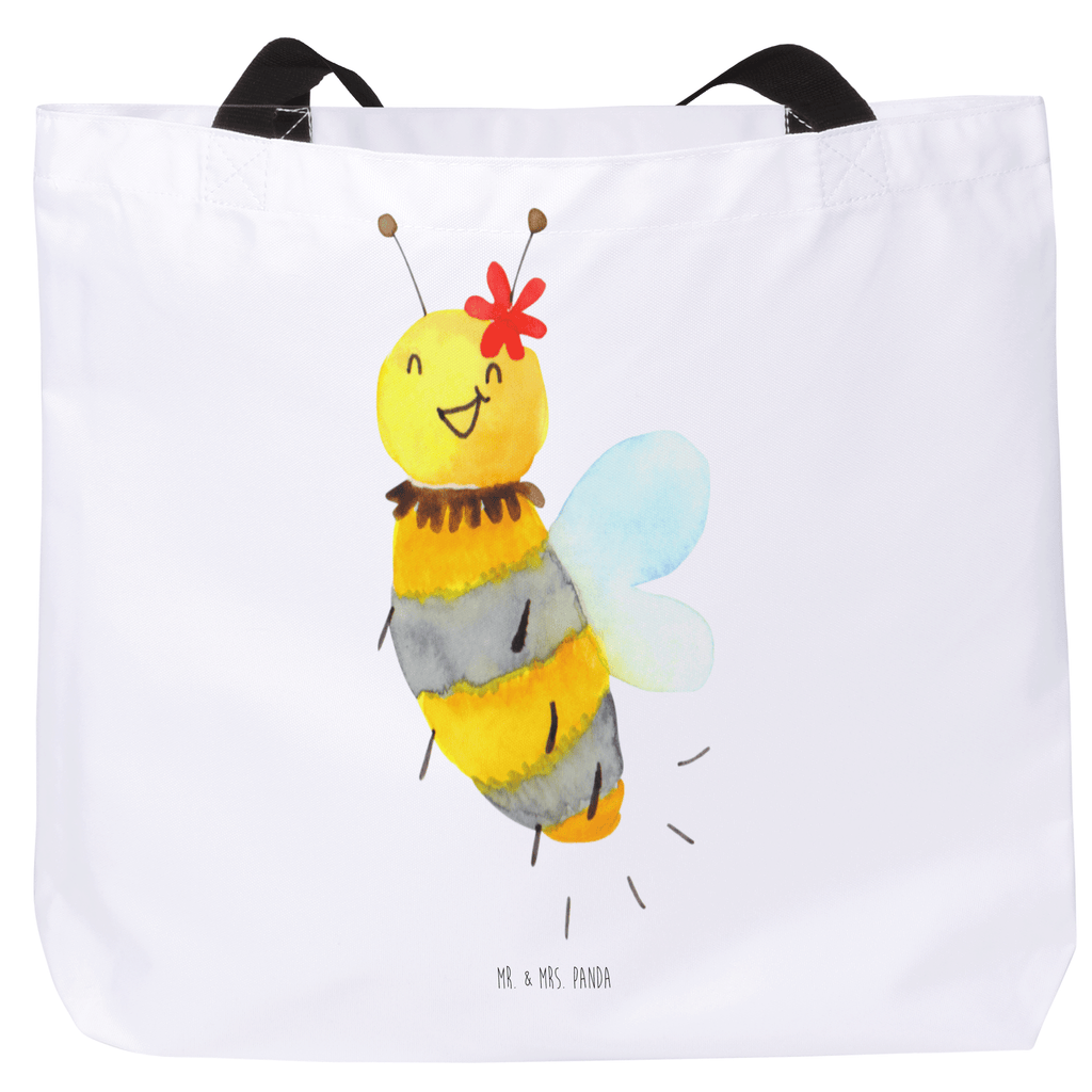 Shopper Biene Blume Beutel, Einkaufstasche, Tasche, Strandtasche, Einkaufsbeutel, Shopper, Schultasche, Freizeittasche, Tragebeutel, Schulbeutel, Alltagstasche, Biene, Wespe, Hummel