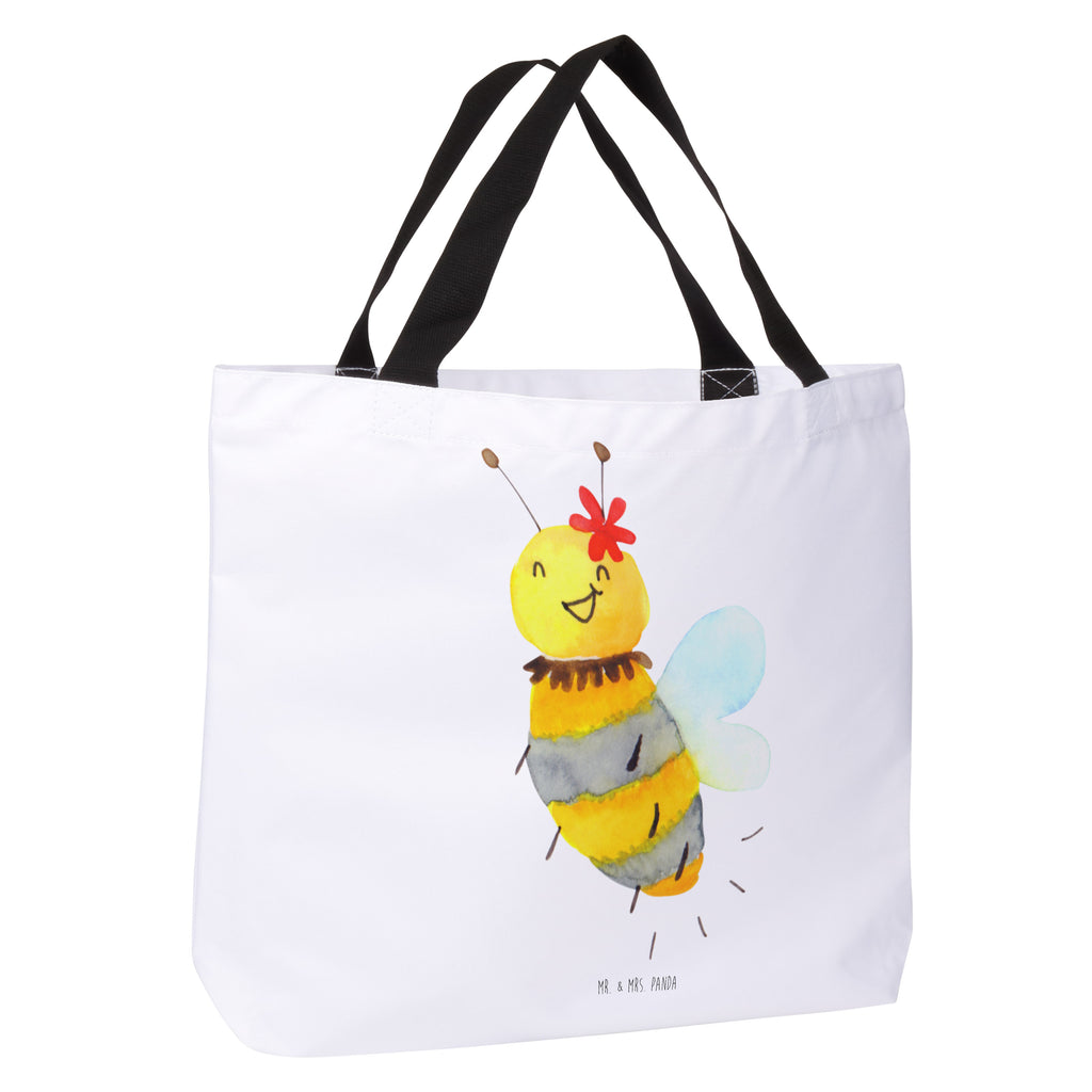 Shopper Biene Blume Beutel, Einkaufstasche, Tasche, Strandtasche, Einkaufsbeutel, Shopper, Schultasche, Freizeittasche, Tragebeutel, Schulbeutel, Alltagstasche, Biene, Wespe, Hummel