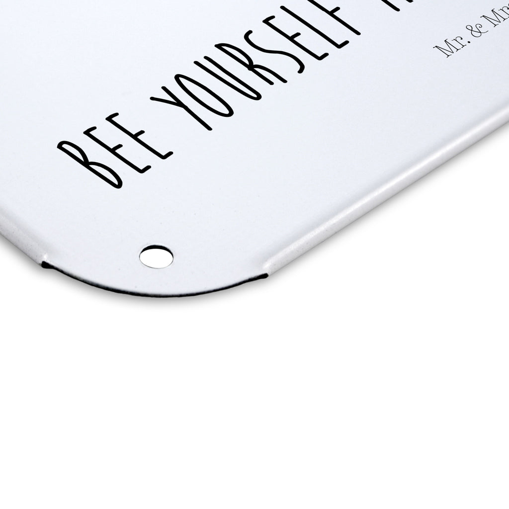 Blechschild Biene Blume  Blechschild, Metallschild, Geschenk Schild, Schild, Magnet-Metall-Schild, Deko Schild, Wandschild, Wand-Dekoration, Türschild, Wandschild, Metallschild  Biene, Wespe, Hummel