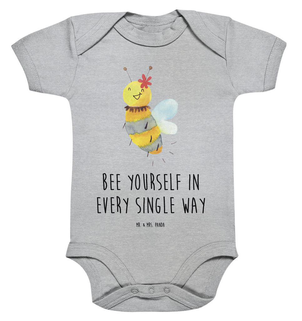 Organic Baby Body Biene Blume Babykleidung, Babystrampler, Strampler, Wickelbody, Baby Erstausstattung, Junge, Mädchen, Biene, Wespe, Hummel